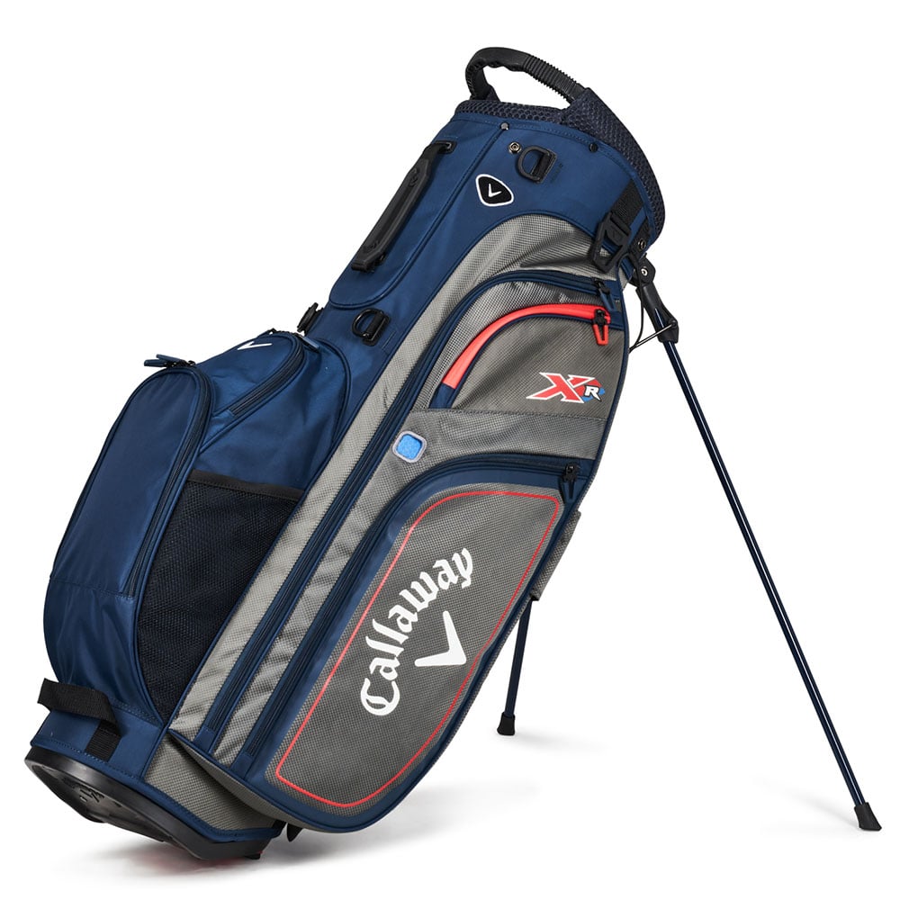 XR 13-Piece Stand Bag Package Set - Navy/Silver - Steel