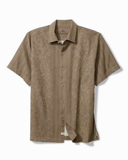 Maui Border Silk Camp Shirt
