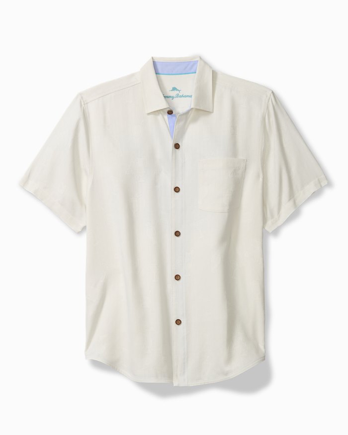 Pickleball Happy Hour Silk Camp Shirt