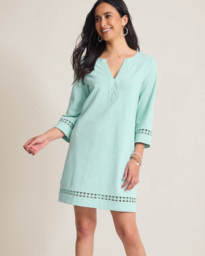 Sunset Harbor Long-Sleeve Dress