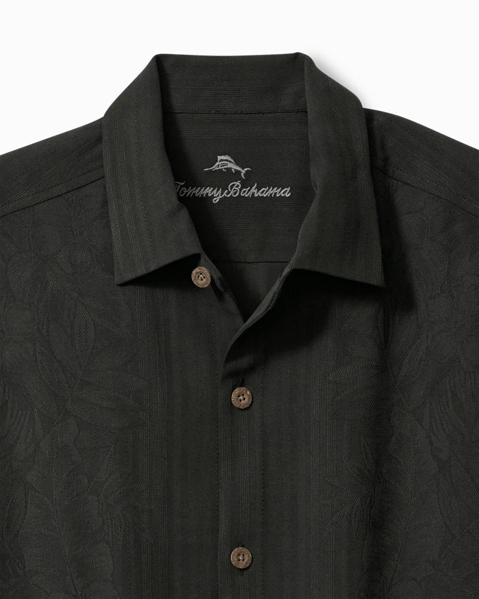 Maui Border Silk Camp Shirt