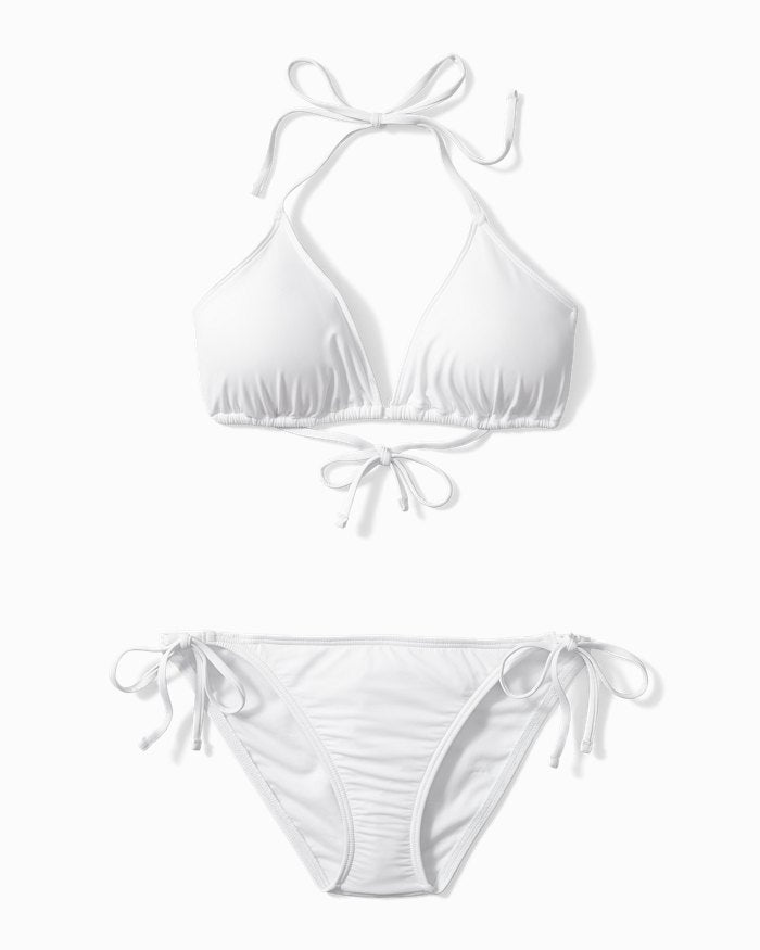 Pearl Triangle Bikini Top