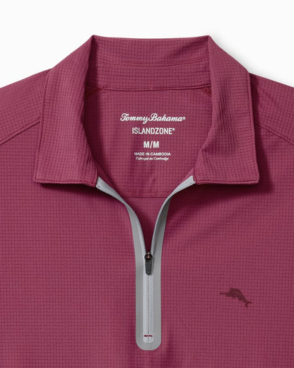 Pebble Coast Half-Zip IslandZone  Polo
