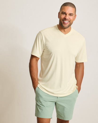 Bay Stripe V-Neck IslandZone  T-Shirt