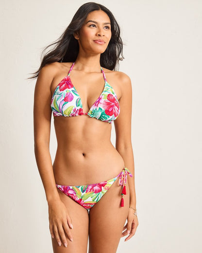 Island Cays Fiesta Reversible Triangle Bikini Top