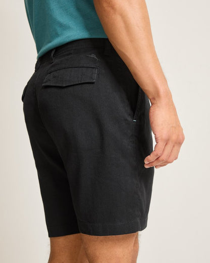 Beach Coast Stretch-Linen 9-Inch Shorts