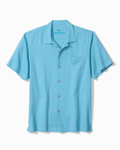 Coastal Breeze Check IslandZone  Camp Shirt