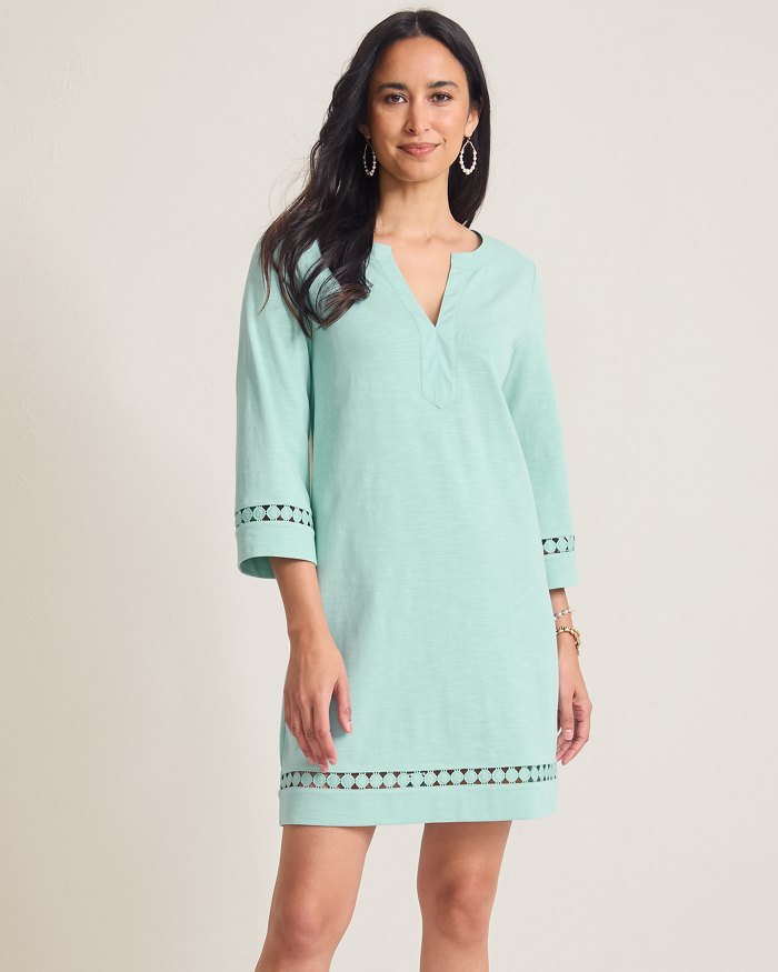 Sunset Harbor Long-Sleeve Dress