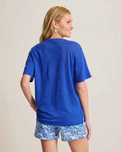 Linnea Short-Sleeve Linen T-Shirt