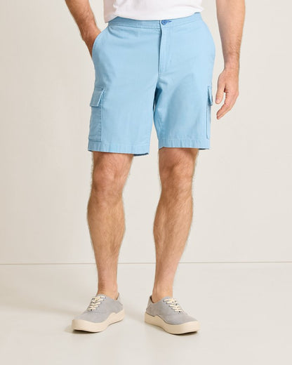 Big & Tall Linen In Paradise Cargo Shorts
