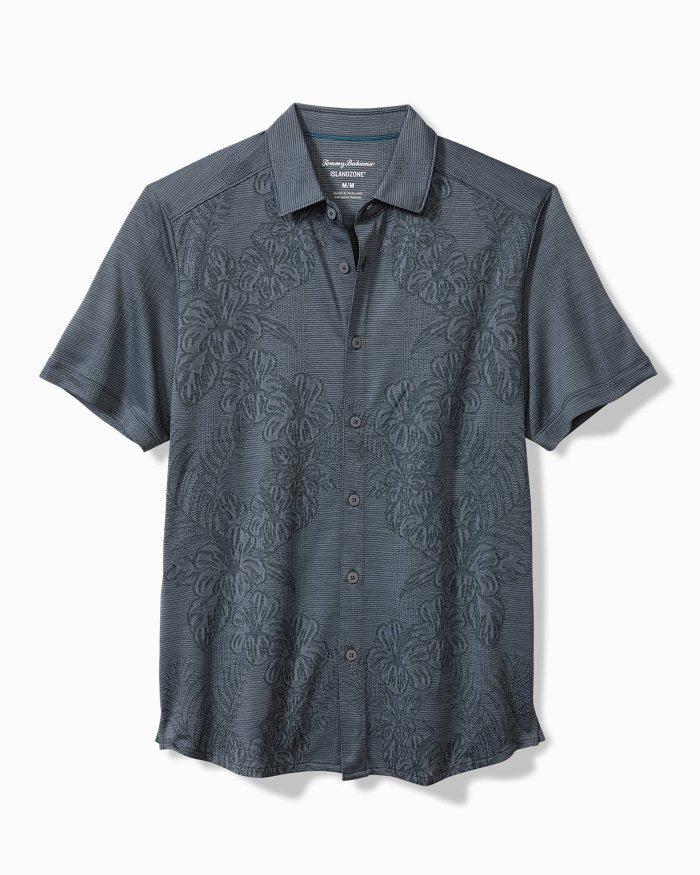 Big & Tall Palm Coast Cascade Vines IslandZone  Knit Shirt
