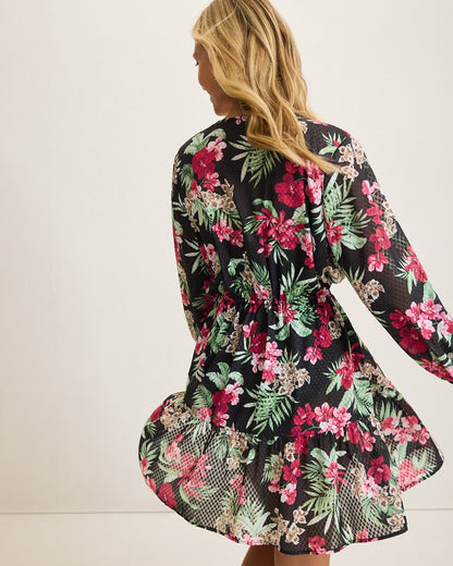 Lily Cat Open Front Beach Tunic
