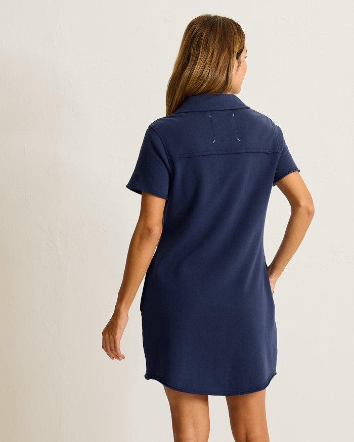 Marina Del Mar Short-Sleeve Dress