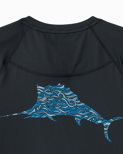 Chill Time Surf  Short-Sleeve Rash Guard