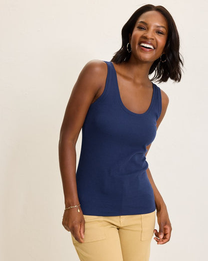 Sunset Bay Ribbed Tank Top