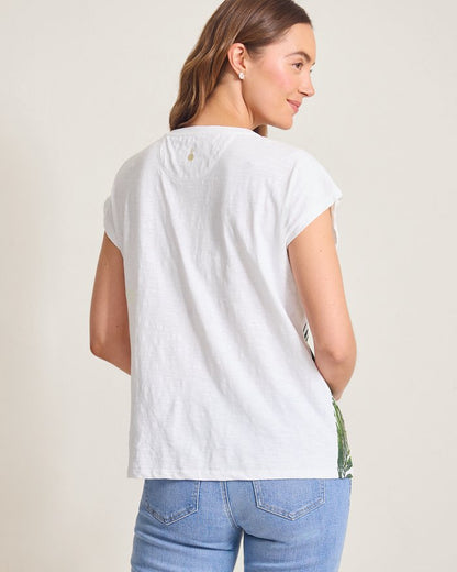 Leaf of Luxury Embellished Lux T-Shirt