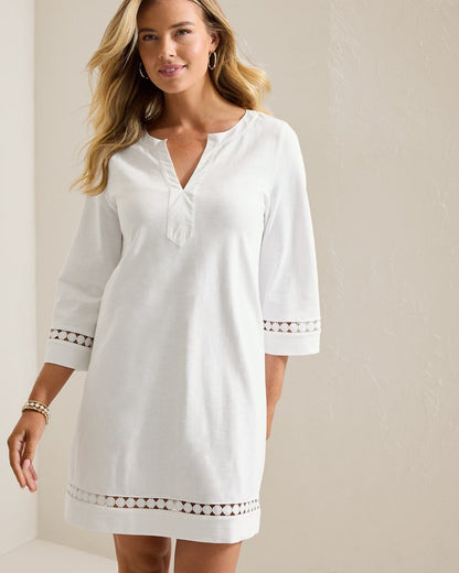 Sunset Harbor Long-Sleeve Dress