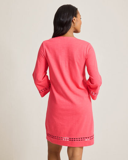 Sunset Harbor Long-Sleeve Dress