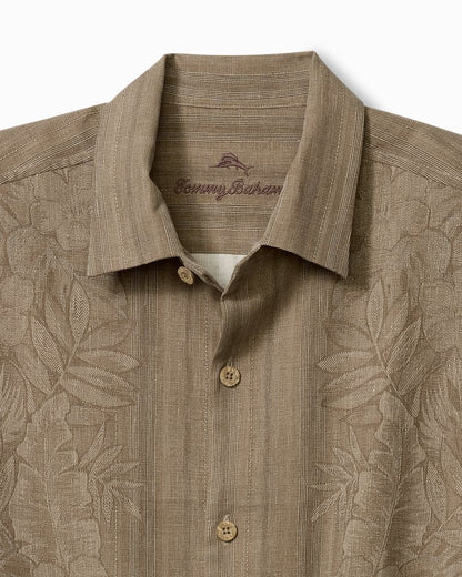 Maui Border Silk Camp Shirt