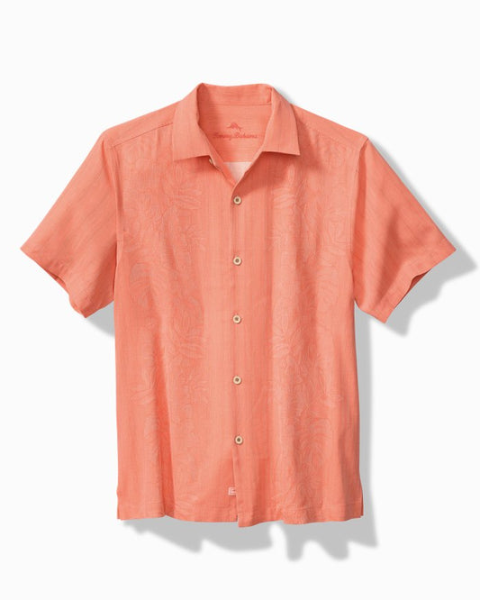Maui Border Silk Camp Shirt