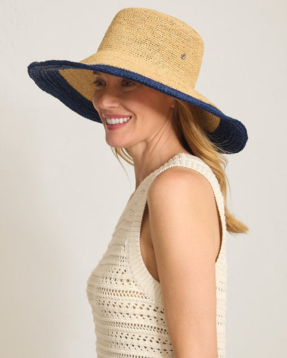 Lucia Crochet Raffia Packable Sun Hat