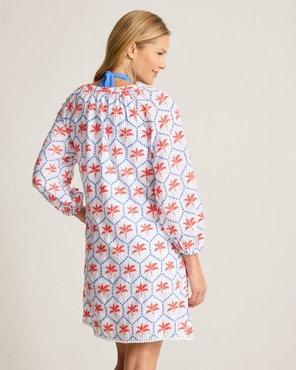 Catalina Eyelet Cotton Coverup Dress