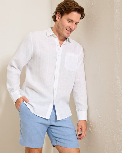 Paradisio Plaid Linen Shirt