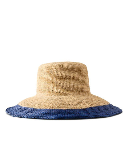 Lucia Crochet Raffia Packable Sun Hat