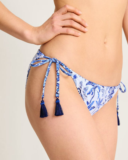 Terrazzo Tile Reversible String Bikini Bottoms