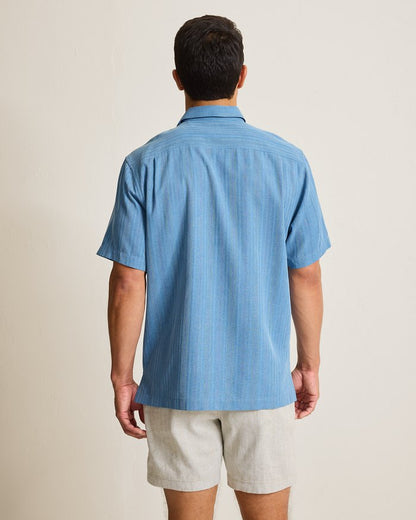Maui Border Silk Camp Shirt