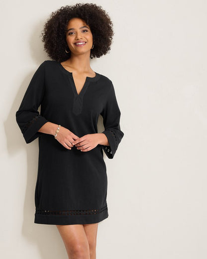 Sunset Harbor Long-Sleeve Dress