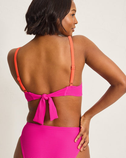 Ocean Point Colorblock Underwire Bikini Top