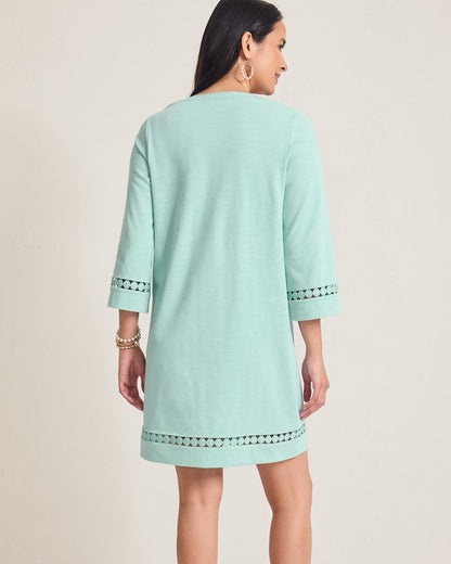 Sunset Harbor Long-Sleeve Dress