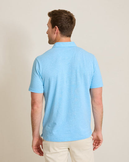 Laurito Beach Linen-Blend Polo