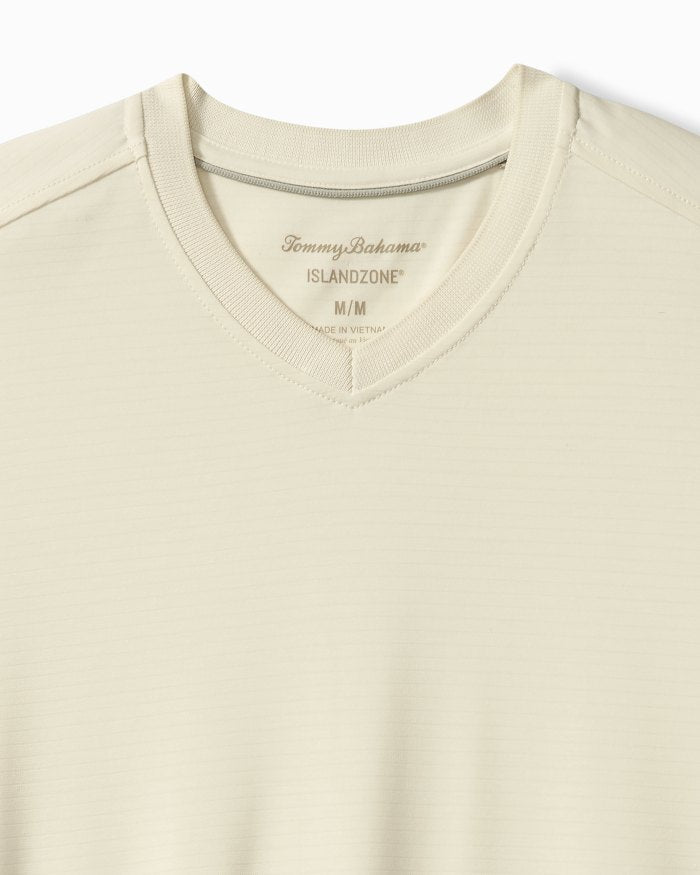 Bay Stripe V-Neck IslandZone  T-Shirt