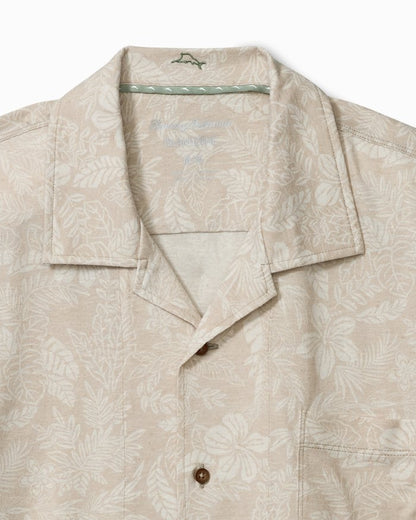 Big & Tall Vista Mar Leaf It To Me IslandZone  Camp Shirt