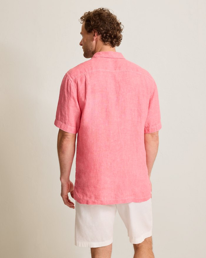 Paradise Breezer Linen Short-Sleeve Shirt