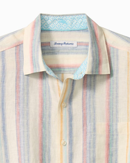 Las Mantas Stripe Linen Shirt