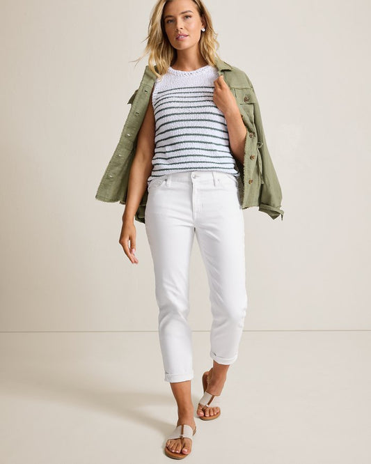 Ella Mid-Rise Slim Boyfriend Jeans