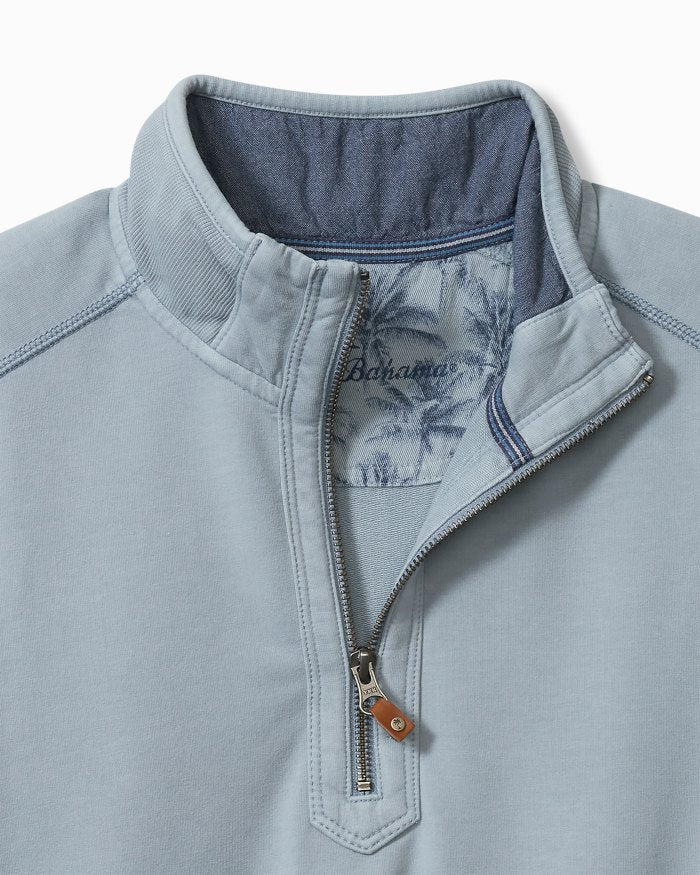 Big & Tall Ben & Terry Half-Zip Sweatshirt