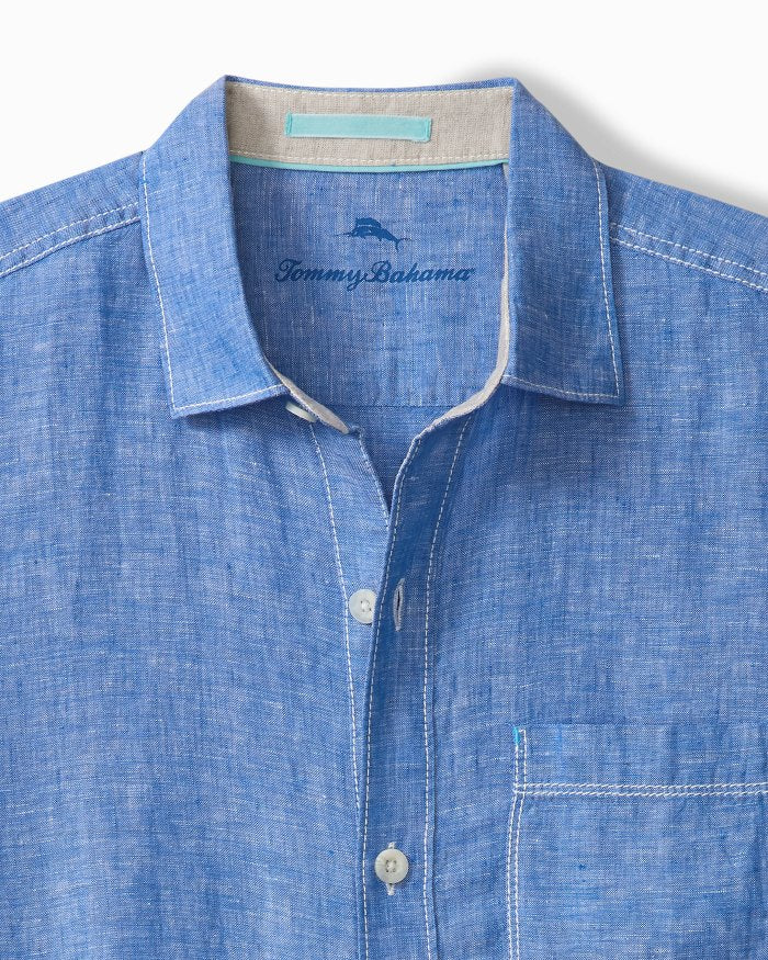 Paradise Breezer Linen Short-Sleeve Shirt