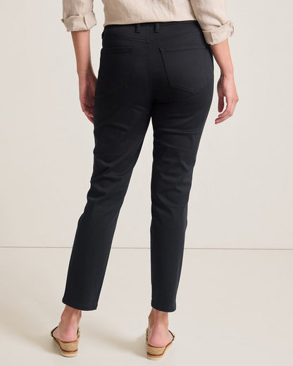 Beach High-Rise Ankle Jeans