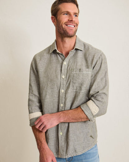 Paradise Breezer Linen Long-Sleeve Shirt