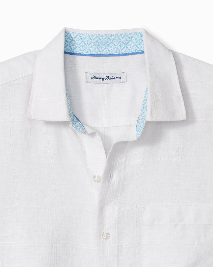 Paradisio Plaid Linen Shirt