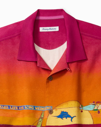 Scenic to Believe It Silk Camp Shirt