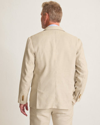 Latigo Beach Linen-Blend Blazer