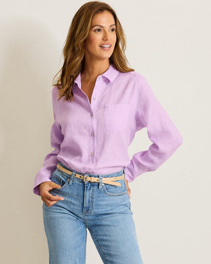 Coastalina Linen Relaxed Top