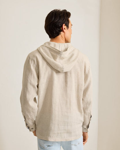 Desert Riviera Linen Baja Hoodie
