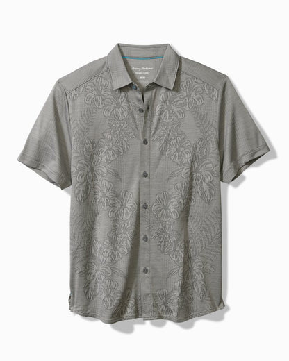 Big & Tall Palm Coast Cascade Vines IslandZone  Knit Shirt