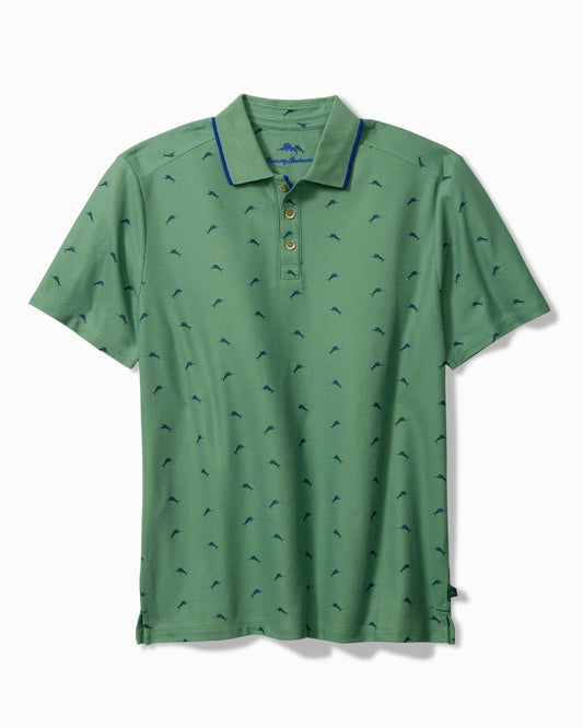 Big & Tall Marlin Vibes IslandZone  Polo